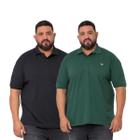 Kit 2 Polo Plus Size Ridens Dupla Elegância Aproveite Agora