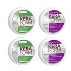 Kit 2 Pomada Estilizadora 10em1 + 2 tipo teia 40g keraform