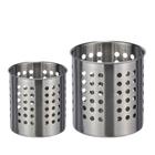 Kit 2 Porta Talheres Inox Escorredor Garfo Concha Utensílio
