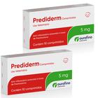 Kit 2 Prediderm 5mg Com 10 Comprimidos Ouro Fino Original