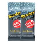 Kit 2 Preservativo Blowtex Lubrificado Tradicional Leve 9 Pague 6