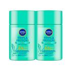 Kit 2 Protetor Solar Facial Nivea Sun Tripla Proteção Fluido Controle de Oleosidade FPS 65 40ml