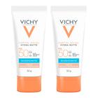 Kit 2 Protetor Solar Vichy Capital Sole Hydra Matte FPS 50 Cor 2.0 30g