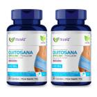 KIT 2 QUITOSANA Spirulina Vitamina B1 Psyllium 120 Cáps MUWIZ