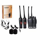 Kit 2 Radio Comunicador Baofeng 777S Alcance 9Km + Fones - Outros