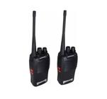 Kit 2 Radio Comunicador Baofeng 777s Vhf/uhf 16 Canais Profissional Com Fone