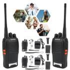 Kit 2 Radio Walk Talk Comunicador 16 Ch Baofeng 777s + Fone!