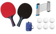 Kit 2 Raquete Tenis De Mesa Ping Pong Profissional Lisa Rede 6 Bolinhas - MHR