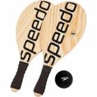 Kit 2 Raquetes + 1 Bola Frescobol Speedo Unissex