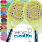 Kit 2 Raquetes Beach Tennis Fibra Vidro E Carbono Original - Camewin