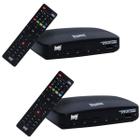 Kit 2 receptor digital satélite bedinsat bs9900s hd regional - BEDIN SAT