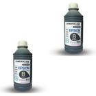 Kit 2 Refil De Tinta 1L Preto Compatível Para Deskjet 544 Xp214 xp204 - American INK