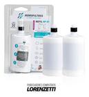 kit 2 Refil Vela Para Filtro Água Torneira Purificador Lorenzetti Acqua Bella Acquabella Vitale Rv-01 Premium