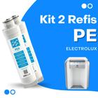 Kit 2 Refis Filtro Purificador Bebedouro De Água Electrolux Pe10b Pe10x