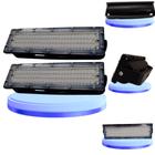 Kit 2 Refletor Led Projeto Holofote 100w Osram IP66 9000lm Preto Bivolt 110v-220v Branco-Frio 6500k - ILUMIRAH