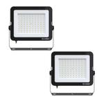 Kit 2 Refletores Led Floodlight Compact Core 150w 5000k Ip65 Ledvance Osram