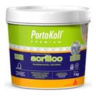 kit 2 rejunte acrilico premium branco balde 1KG portokoll resistente a macha e fungos