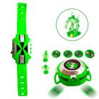 Kit 2 Relógio Omnitrix Lançador e Omniverse C/ Som e Luz Ben