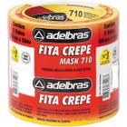 Kit 2 Rolos Fita Crepe USO Geral 48MM X 50 Metros Pintura