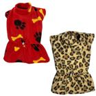 Kit 2 Roupas Para Cães - Vestidos De Inverno G/Egg