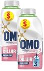 Kit 2 Sabão Líquido Concentrado Omo Cuidado Intensivo 500Ml