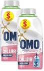 kit 2 Sabão Líquido Concentrado Omo Cuidado Intensivo 500ml