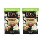 Kit 2 Sabonete Líquido Lux Botanicals Gardênia e Óleo de Amêndoas Refil 200ml