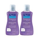 Kit 2 Sabonetes Líquido Limpeza Facial Skincare Nupill 60ml Mini p/ Viagem