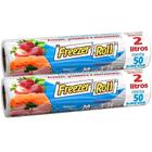 Kit 2 Sacos Para Alimentos Freezer-Roll 2L 50un/cd F - Dover Roll