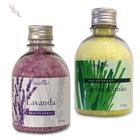 Kit 2 Sais De Banho para Banheira Relaxante Capim Limão e Lavanda