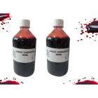 Kit 2 Sangue Falso Artificial 500ML p/ Festa, cosplay e efeitos especiais