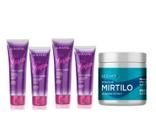 Kit 2 Shampoo 2 Condicionadore Máscara Mirtilo Alto Impacto