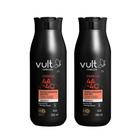 Kit 2 Shampoo Cabelos Crespos 4A 4B 4C Hidratação Nutrição 350ml Vult