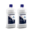 Kit 2 Shampoo Clorexidina World Cães Cachorro Gatos 500ml