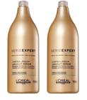 Kit 2 Shampoo Loreal Absolut Repair Cortex Lipidium 1500Ml