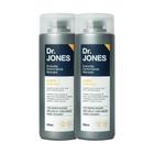 Kit 2 Shampoo Masculino Anti Caspa Control Mencare 200ml Dr Jones