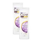 Kit 2 Shampoos Clear Anticaspa Hidratação Intensa 400ml