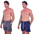 Kit 2 Short Masculino Bermuda Tectel Treino Academia Confortável