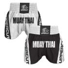 Kit 2 Short Muay Thai Calção Masculino Feminino Uppercut