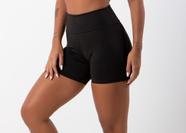 kit 2 Shortinhos cintura alta Curto Feminino Fitness Academia Liso