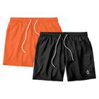 Kit 2 Shorts Bermuda Praia Tactel Liso Masculino