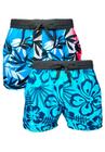 KIT 2 Shorts de Praia Masculino Bermuda de Agua Floral 397