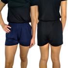 Kit 2 Shorts Femininos Curtos Soltinhos Elástico Lisos Cores Sortidas Suplex Pp ao Plus Size