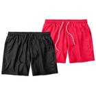 Kit 2 Shorts Masculino Liso Praia Piscina Academia Tactel MXC BRASIL