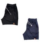 Kit 2 Shorts Mauricinho Fio Tinto Linho 3 Bolsos