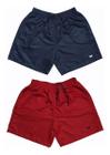 Kit 2 Shorts Moda Praia Masculino Bermudas Tactel Plus Size