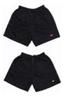 Kit 2 Shorts Moda Praia Masculino Bermudas Tactel Plus Size