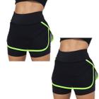 Kit 2 Shorts Saia Ginastica Academia Cintura Alta Fitness