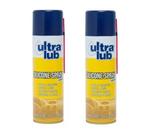 Kit 2 Silicone Spray Ultralub Lubrificante Limpador Esteira 300ML