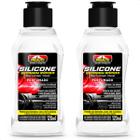 Kit 2 Silicones Secagem Rápida Revitalizador Proauto 120ml